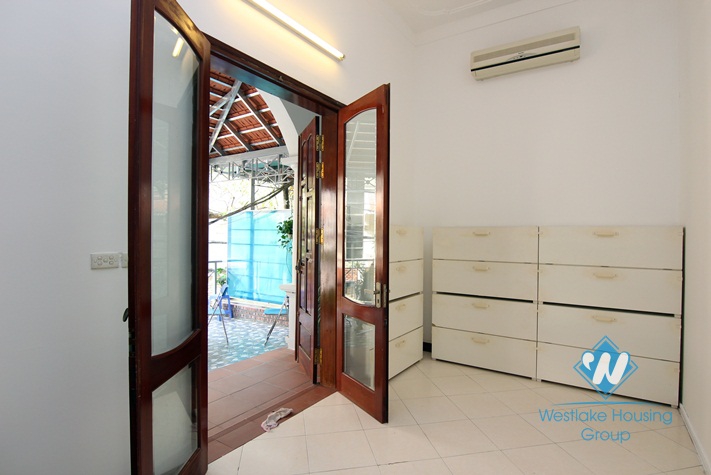 Modern and contemporary styled, swimming pool house for rent in Tay Ho